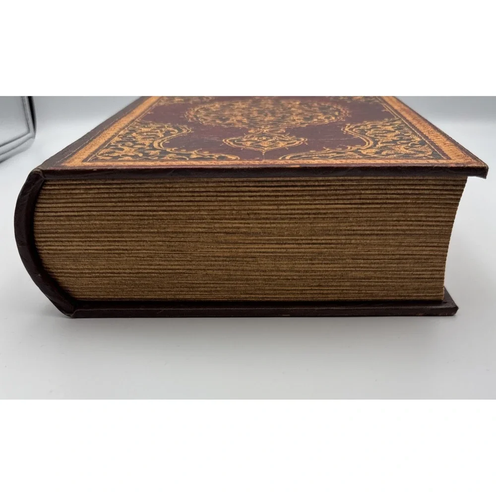 Pier 1 Decorative Faux Books Secret Storage Boxes 2 Piece Set, Lg and Med Read**